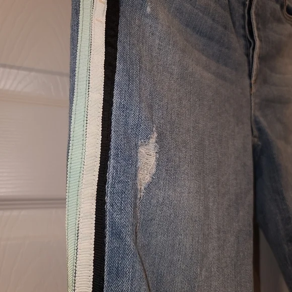 MCGUIRE Ibiza Side Stripe jeans size 29 - Picture 10 of 10